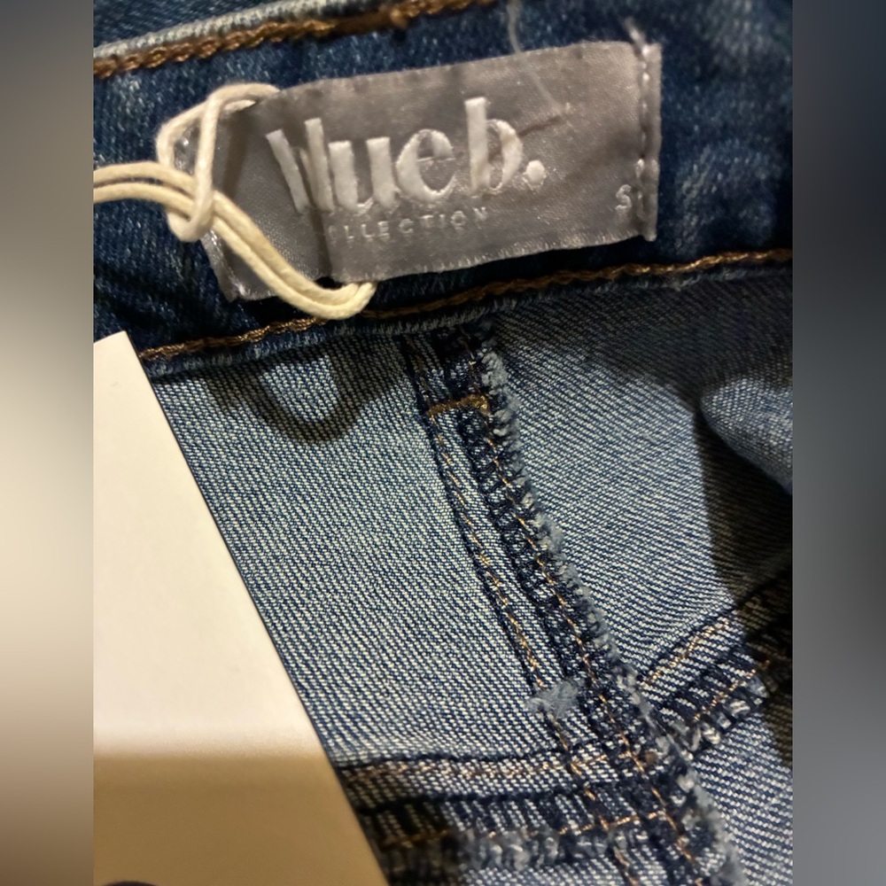 Blue B Rhinestone Fringe Jeans - Picture 12 of 13